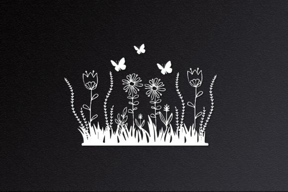 3d Svg Flower Garden Papercut Svg: A Versatile Design for Creative Projects