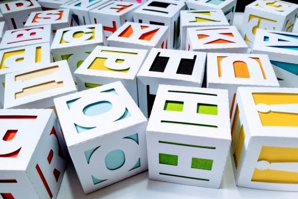 Alphabet Letters Cubes: Fun and Functional