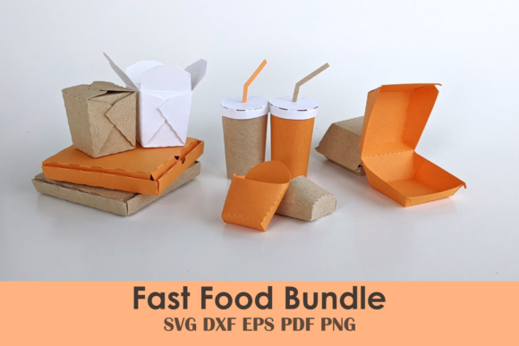 Fast Food Box Mini Template Bundle: A Strategic Tool for Creative and Operational Success