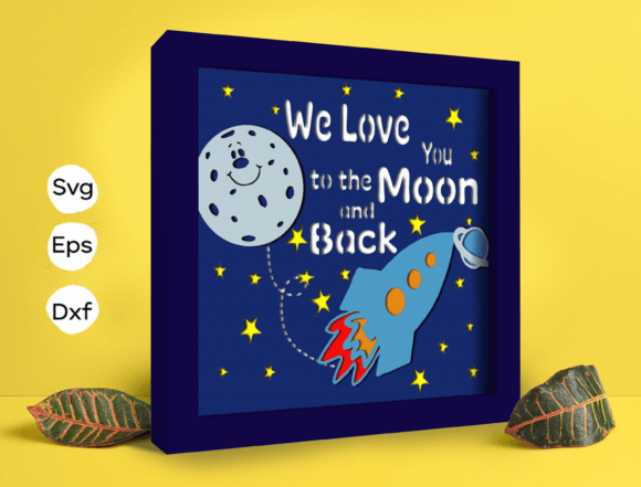 Love You to the Moon Papercut Light Box: A Creative Expression for Modern Makers