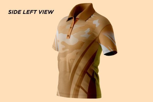 Men's Polo T-Shirt Short Sleeve Mockup: A Versatile Tool for Designers and Entrepreneurs