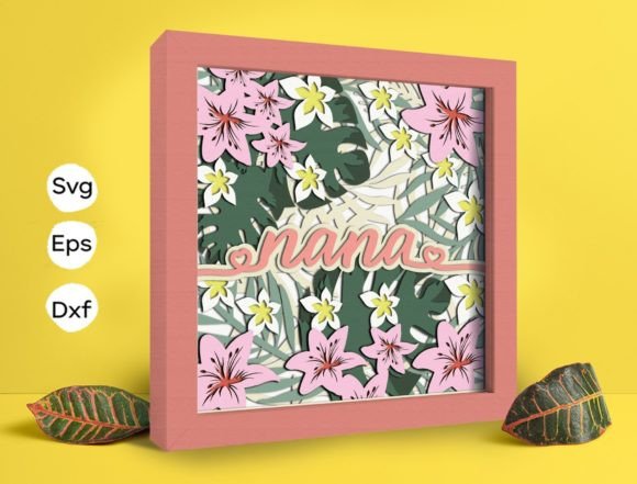 Nana Flower Papercut Light Box: A Creative Tool for Every Project