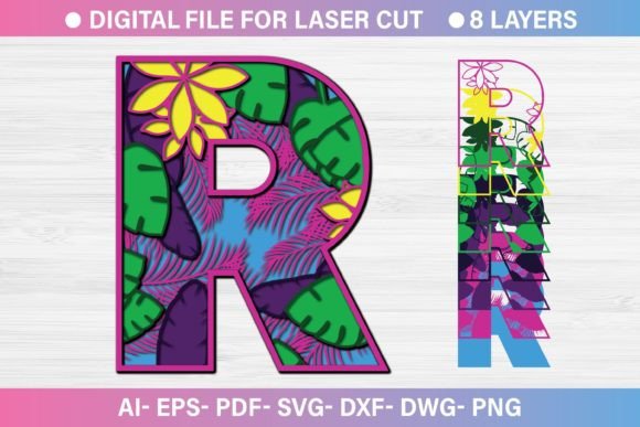 Summer Letter R Paper Cut SVG: A Strategic Tool for Creative and Professional Projects