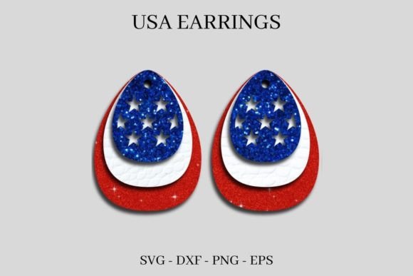 United States Earrings SVG: A Comprehensive Overview