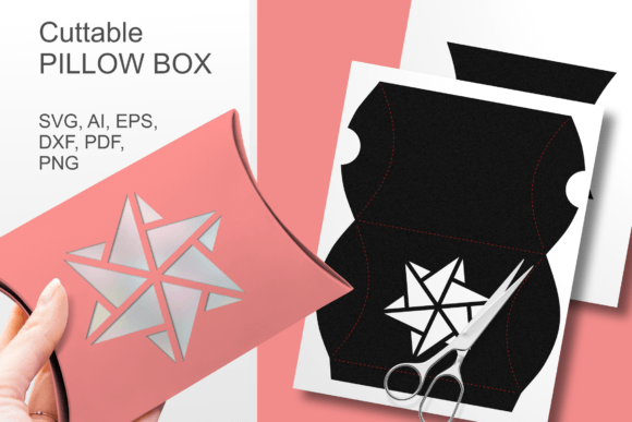 Winter Hex Star Window Pillow Gift Box: A Creative Way to Wrap Holiday Treats